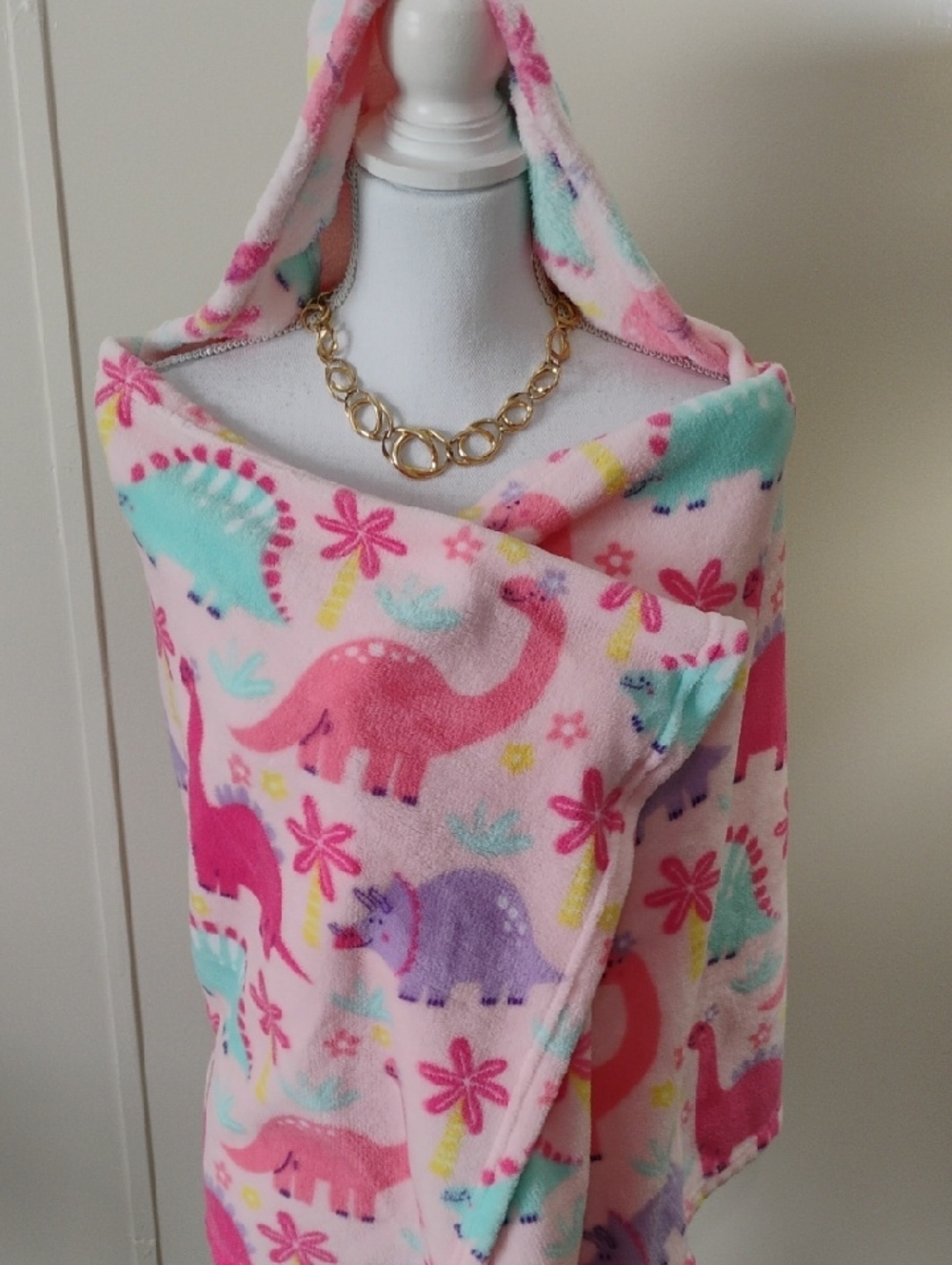 Girls' Hooded Beach Or Bath Robe